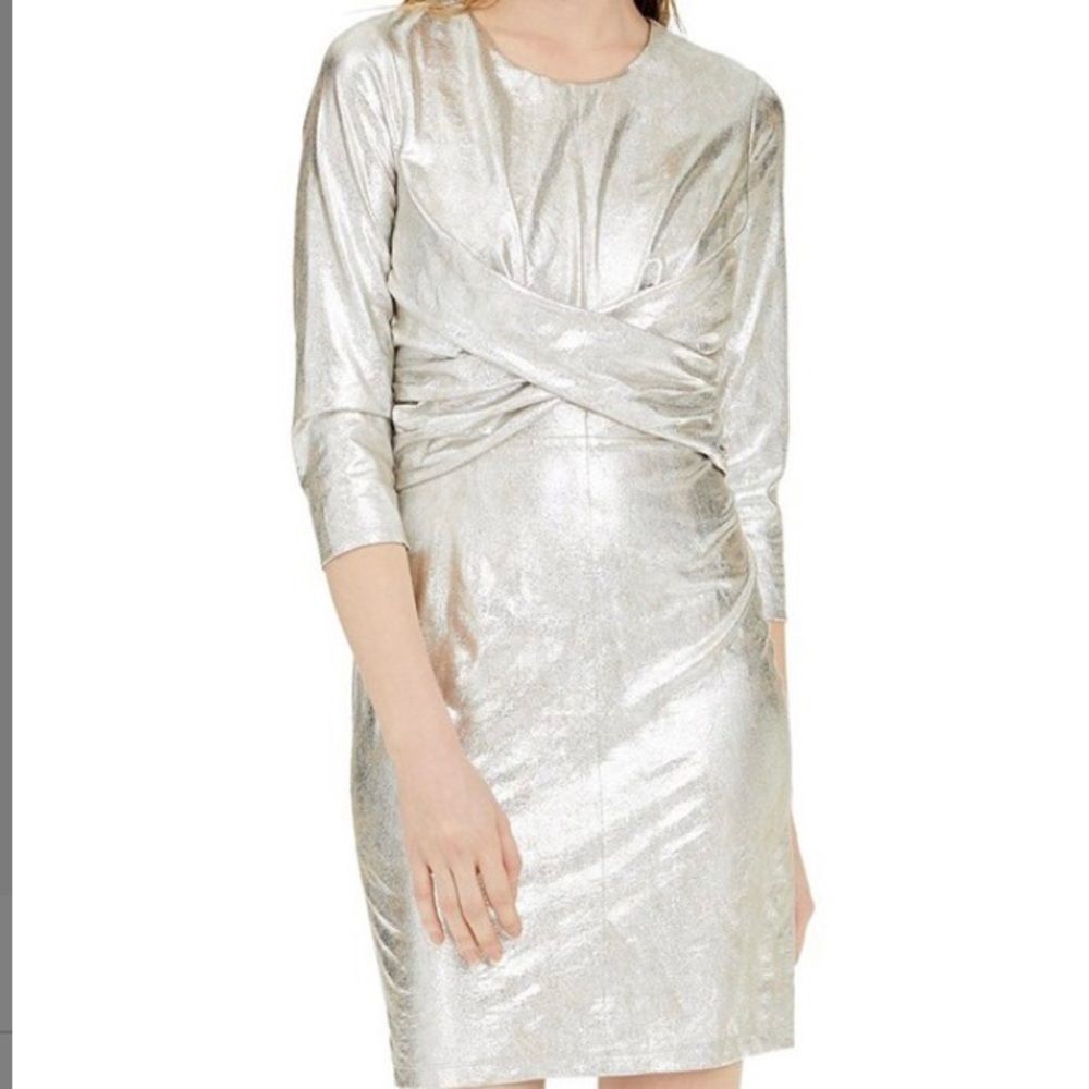 #19 Silver Sheath dress - Picture 2 of 4